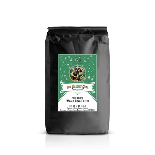 The Galway Girl Mint Flavor 12oz Whole Bean-Special Edition - Milo's Coffee and Tea Company